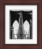 Framed 'Bridges of NYC II' border=