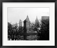 Bridges of NYC V Framed Print