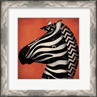 Framed 'Zebra WOW' border=