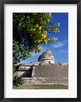 Framed Low angle view of El Caracol Observatory