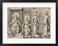 The Greek Gods Jupiter Framed Print