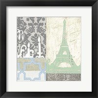 Framed Paris Tapestry II