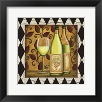 Framed Harlequin & Wine II