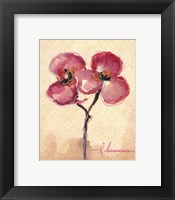 Orchid Sketch I Framed Print
