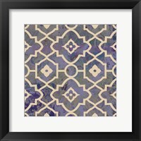 Framed Morocco Tile III