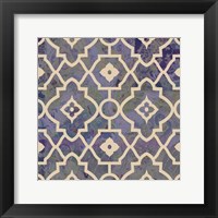 Framed Morocco Tile IV