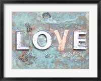 Framed Love Patina II