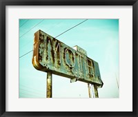 Framed Vintage Motel I
