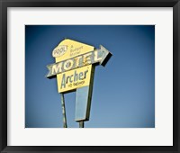 Framed Vintage Motel II