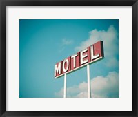 Framed Vintage Motel IV