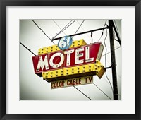 Framed Vintage Motel V