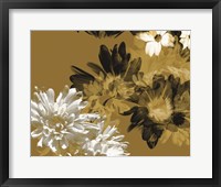 Golden Bloom I Framed Print