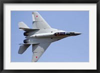 Framed MiG-29M2 performing at Aeromiting Batajnica 2012 airshow