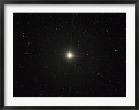 Framed Pollux is an orange giant star in the constellation of Gemini