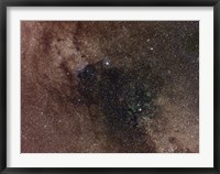 Framed Widefield view of star flux in Cygnus