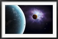 Framed Two planets born from the same star, yet they couldn't be more different