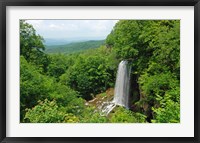 Framed Waterfall and Allegheny Mountains