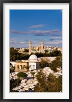 Framed Bourguiba Mausoleum and cemetery in Sousse Monastir, Tunisia, Africa