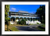 Framed Creole Architecture on Mahe Island, Seychelles