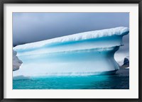 Framed Antarctica, Pleneau Island, Icebergs