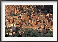 Framed Fortified Homes of Mud and Straw (Kasbahs) and Mosque, Morocco