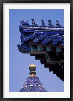 Framed Architectural Details of Temple of Heaven, Beijing, China