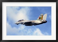 Framed F-14A Tomcat with special tail art applied for the Christmas holiday