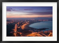 Framed MOROCCO, AGADIR, Boulevard Mohammed V, Coastline