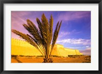 Framed MOROCCO, AGADIR: Ancient Kasbah Fort Walls