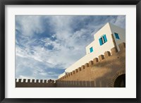 Framed MOROCCO, ESSAOUIRA, City Walls, Moorish Architecture