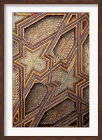 Framed Intricate Ceiling Design, Morocco