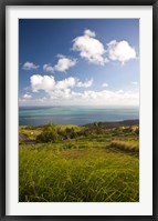 Framed Mauritius, Rodrigues, Pompee, Ile Hermitage