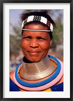 Framed Portrait of Ndembelle Woman, South Africa