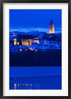 Framed MOROCCO, Rabat: Kasbah des Oudaias, Oued Bou Regreg