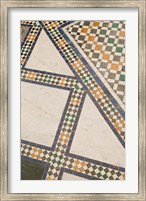 Framed Mosaic Floor, Musee de Marrakech, Marrakech, Morocco