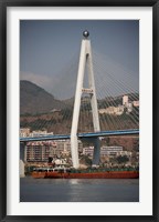 Framed River port, Badong, Suspension Bridge over Yangzi