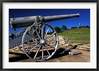 Framed South Africa, Mpumalanga, Cannon from Anglo Boer War