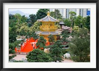 Framed Gold Pavilion of Absolute Perfection, Hong Kong, China