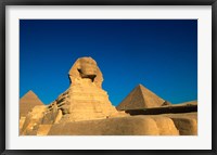 Framed Sphinx, Pyramids at Giza, Egypt