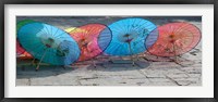 Framed Umbrellas For Sale on the Streets, Shandong Province, Jinan, China