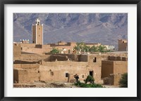 Framed Traditional Houses Outside Zagora, Draa Valley, Morocco