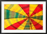 Framed Umbrella patterns, Fuli Village market, Yangshuo, China