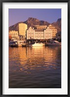 Framed Victoria and Albert Waterfront Center, Cape Town, South Africa