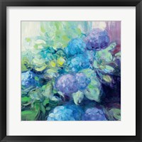 Framed Bright Hydrangea III