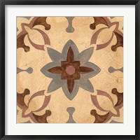 Andalucia Tiles D Color Framed Print