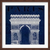 Framed Blueprint Arc de Triomphe