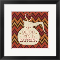 Framed 'Caffeine I' border=