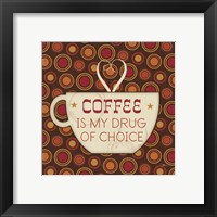 Framed 'Caffeine II' border=