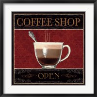 Coffee Shop I Framed Print