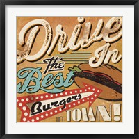 Framed Diners and Drive Ins I